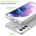 Samsung Galaxy S22 Case Rugged Drop-Proof Hard - Clear