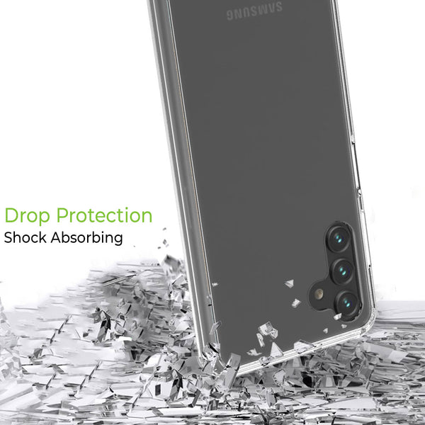 Samsung Galaxy A13 5G Case Rugged Drop-Proof Hard - Clear