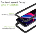 T-Mobile Revvl 4 Plus Case Rugged Drop-Proof - Black, Clear