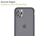 Apple iPhone 13 Pro Max Case Rugged Drop-Proof with Bumper Guard - Dark Blue