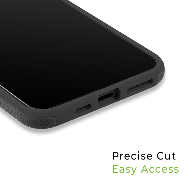 Apple iPhone 13 Pro Case Rugged Drop-Proof Anti-Slip Grip - Black