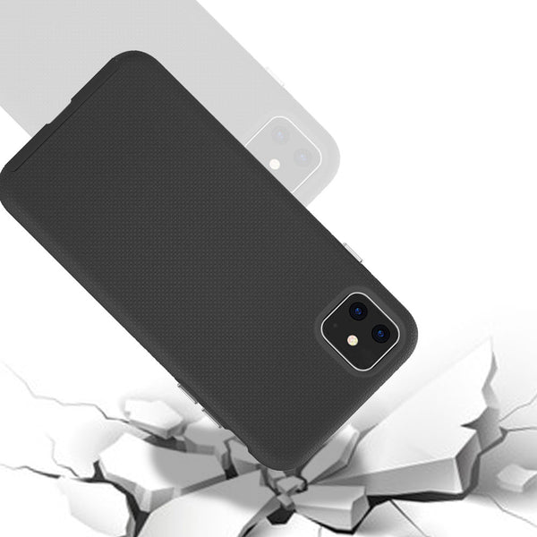 Apple iPhone 13 Pro Max Case Rugged Drop-Proof Anti-Slip Grip - Black