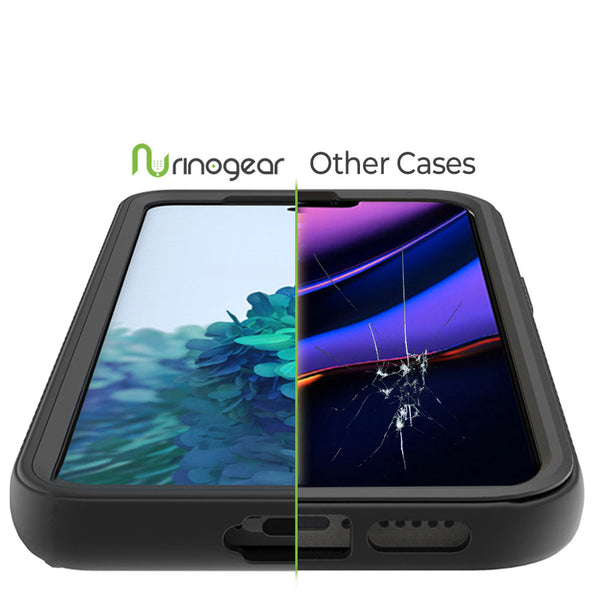 Samsung Galaxy S22 Plus Case Rugged Drop-Proof Anti-Slip Grip - Black