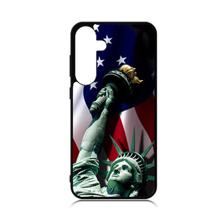 Case For Galaxy S24 High Resolution Custom Design Print - Liberty Flag