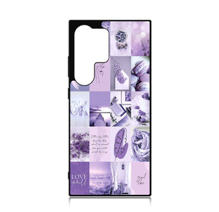 Case For Galaxy S24 Ultra High Resolution Custom Design Print - Purple Love Yourself