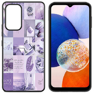 Case For Galaxy A14 5G 2023 High Resolution Custom Design Print - Purple Love Yourself