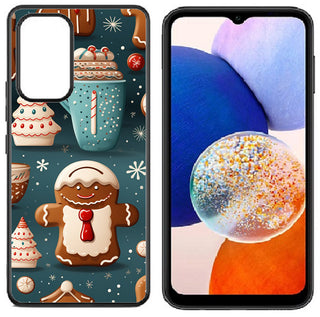 Case For Galaxy A54 5G 2023 High Resolution Custom Design Print - Holiday Gingerbread Man