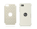 BlackBerry Z10 Case Rugged Drop-Proof Studded Diamond White