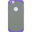 Apple iPhone 6, iPhone 6S Case Rugged Drop-Proof Heavy Duty Purple + Grey