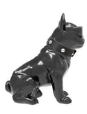 Universal 3D Small Size Bulldog Portable Bluetooth Speaker USB Aux - Black