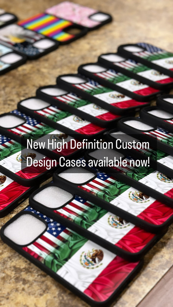 Case For iPhone 14 Pro (6.1") High Resolution Custom Design Print - Cool Mexican Flag
