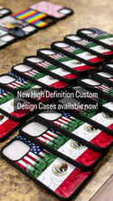 Case For iPhone 15 (6.1") High Resolution Custom Design Print - Cool Mexican Flag