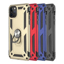 Apple iPhone 11 Pro Max Case Rugged Drop-Proof with Impact Absorption & Built-In Rotatable Ring Holder Stand Kickstand - Gold
