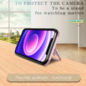 Case for Apple iPhone 12 (6.1") Bolt MagSafe Collection Thick Protective with Full Camera Protection and Stand - Rose Gold