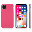 Apple iPhone 12, iPhone 12 Pro Case Rugged Drop-Proof Anti-Slip Grip Texture - Hot Pink