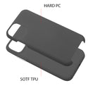 Case for Apple iPhone 12 Pro Max (6.7) Ezpress Anti-Slip Textured Hybrid - Black