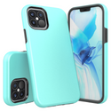 Apple iPhone 12 Pro Max Case Rugged Drop-proof Heavy Duty TPU Smooth Finish with Raised Camera Opening - Teal