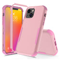 Apple iPhone 13 Case Rugged Drop-Proof Heavy Duty TPU with Extra Impact Absorption Corner Protection - Pink / Pink