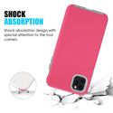 Apple iPhone 13 Pro Max Case Rugged Drop-Proof Anti-Slip Grip Texture - Hot Pink
