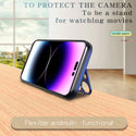 Case for Apple iPhone 15 Pro (6.1") Bolt MagSafe Collection Thick Protective with Full Camera Protection and Stand - Blue