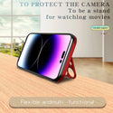 Case for Apple iPhone 14 Pro (6.1") Bolt MagSafe Collection Thick Protective with Full Camera Protection and Stand - Red