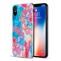 Case for Apple iPhone XS Max The Art Pop Series 3D Embossed Printing Hybrid - Design 031