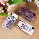 Case for Apple iPhone XS Max The Art Pop Series 3D Embossed Printing Hybrid - Design 033