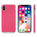 Apple iPhone XS Max Case Rugged Drop-Proof Anti-Slip Grip Texture - Hot Pink