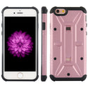 Apple iPhone 6, iPhone 6S Case Rugged Drop-Proof Heavy Duty Cover - Rose Gold