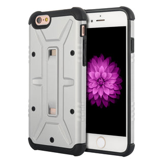 Apple iPhone 6, iPhone 6S Case Rugged Drop-proof Heavy Duty Cover - Silver