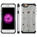 Apple iPhone 6, iPhone 6S Case Rugged Drop-Proof Heavy Duty Cover - Silver