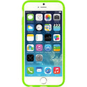 Apple iPhone 6, iPhone 6S Case Rugged Drop-Proof Heavy Duty with Stand Kickstand Tinted Green Blue TPU + White