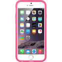 Apple iPhone 6, iPhone 6S Case Rugged Drop-Proof Heavy Duty Black Frame + Tint Hot Pink