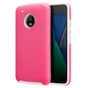 Motorola Moto G5 Plus Case Rugged Drop-proof Anti-Slip - Hot Pink