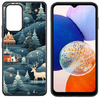Case For Galaxy A54 5G 2023 High Resolution Custom Design Print - Holiday Oh Deer