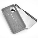 Samsung Galaxy Note 20 Case Rugged Drop-Proof Diamond Platinum Bumper with Electroplated Frame - Black