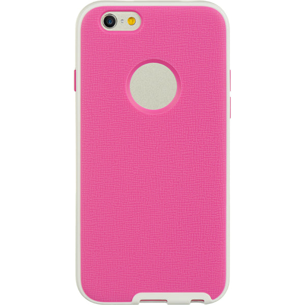 Apple iPhone 6, iPhone 6S Case Rugged Drop-Proof Heavy Duty Hot Pink TPU