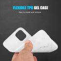 Apple iPhone 12, iPhone 12 Pro Case Rugged Drop-Proof MagSafe Compatible Impact Protection - White