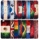 Apple iPhone 6, iPhone 6S Case Rugged Drop-Proof TPU Vintage Patriotic Flag - Chile