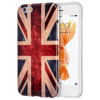 Apple iPhone 6, iPhone 6S Case Rugged Drop-proof TPU Vintage Patriotic Flag Series - United Kingdom