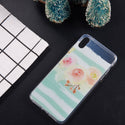 Case for Apple iPhone XS Max The Water Color Imd TPU - Peach Blossom