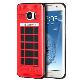 Samsung Galaxy S7 Edge Case Rugged Drop-proof TPU Telephone Booth