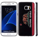Samsung Galaxy S7 Edge Case Rugged Drop-Proof Black TPU California