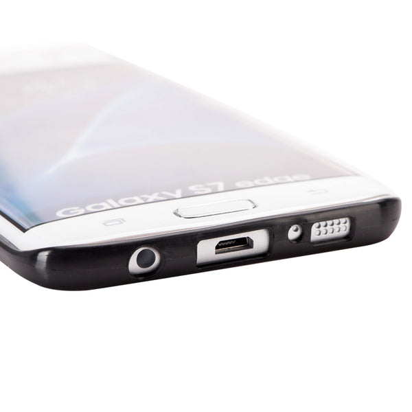 Samsung Galaxy S7 Edge Case Rugged Drop-Proof Black TPU California