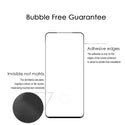 Full Coverage Tempered Glass Protector for Samsung Galaxy S21 (6.2) - Black