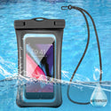 Universal Waterproof Snowproof Dirtproof Protective Phone Bag- Black