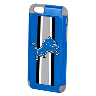 Case for Apple iPhone 6 TPU Cover Detroit Lions Dual Hybrid 2-Piece