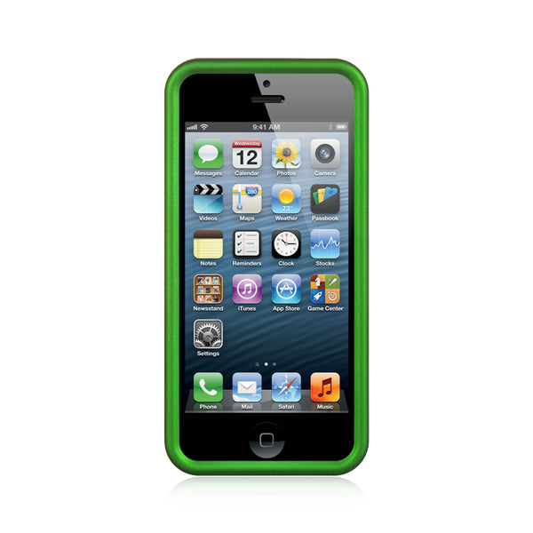 Apple iPhone 5, iPhone 5S, iPhone SE Case Rugged Drop-proof Heavy Duty Rubber - Green