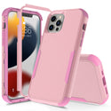 Apple iPhone 13 Pro Case Rugged Drop-Proof Hard Shell - Pink